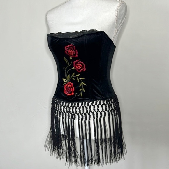 Vintage Victoria’s Secret Rose Corset - Picture 4 of 7